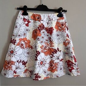 Ann Taylor A-line floral skirt SIZE 00P